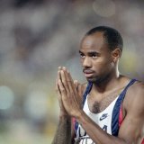 Suspendu par World Athletics, le héros des Mondiaux 1991 Mike Powell est persona non grata à Tokyo KEYSTONE/AP/KOJI SASAHARA